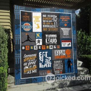 Home Is Where The Court Is Quilt Blanket Py68  Quilt